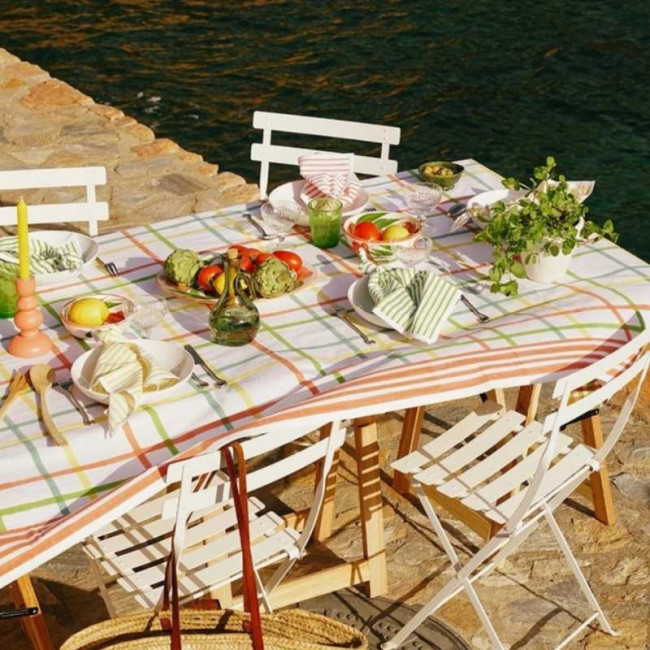 Nappe Rothko Peach, maison dînette