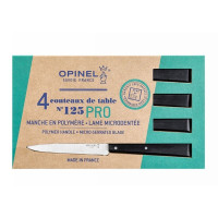 Coffret 4 Couteaux de Table N°125 Pro, Opinel Coffret 4 Couteaux de Table N°125 Pro, Opinel