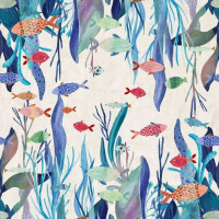 Nappe en coton Poséidon, Tessitura Toscana Telerie