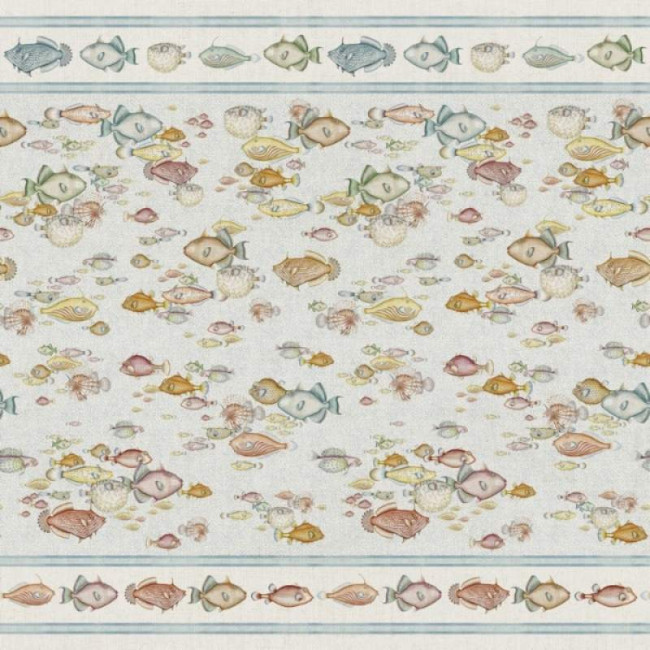 Grand Foulard Mezzero Reef, Tessitura Toscana Telerie