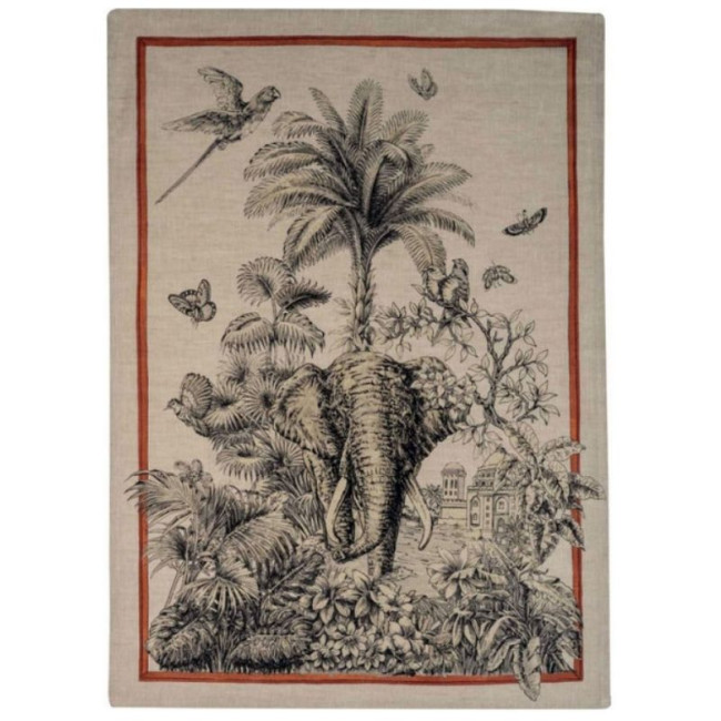 Torchon Tantra Éléphant, Tessitura Toscana Telerie