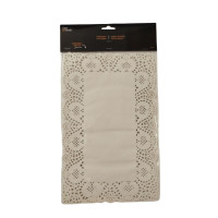 Papier Dentelle Rectangulaire x 24, Cosy & Trendy