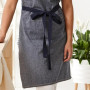 Tablier éco recyclé bleu, Ladelle