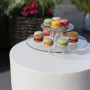 Plat sur pied en verre Loto, Pomax