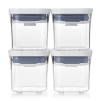 Set 4 Mini-boîtes Hermétiques 0.2L POP, Oxo