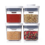 Set 4 Mini-boîtes Hermétiques 0.2L POP, Oxo