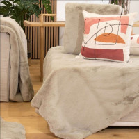 Plaid Prestige Naturel, Sud Etoffe