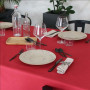Nappe enduite Rouge Frejus, Sud Etoffe
