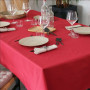 Nappe enduite Rouge Frejus, Sud Etoffe