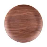 Assiette de présentation Bois Brun 34cm, Table Passion