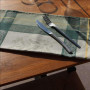 Serviette de table Olea Oil Green, Sud Etoffe