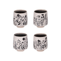 Coffret 4 Gobelets Ikebana, Table Passion