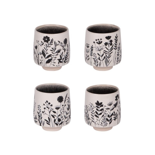 Coffret 4 Gobelets Ikebana, Table Passion