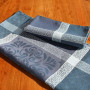 Serviette de table Alicante Marine, Sud Etoffe