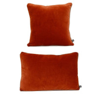 Coussin Jaipur Brique, Sud Etoffe