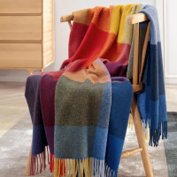 Plaid Bright Square 130 x 170 cm, Biederlack