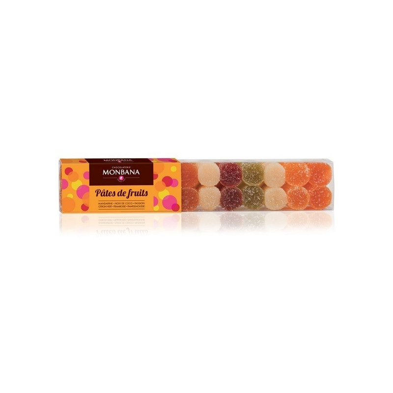 24 Pâtes de fruit aux 6 saveurs, Monbana