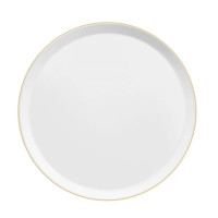 Assiette plate Yaka Inoki Or, Médard de Noblat