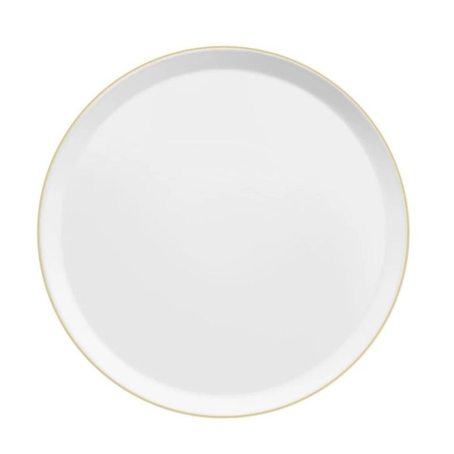 Assiette plate Yaka Inoki Or, Médard de Noblat