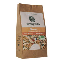 Café Bio Doux en grains empreinte café, Tchanqué Gourmet