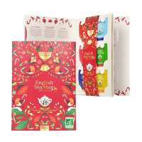Calendrier de l'Avent Livre de Noël Bio, English Tea Shop