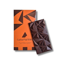 Tablette de Chocolat Noir Caramandes, Benoît Chocolats