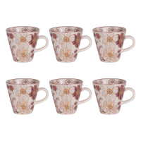 Coffret 6 tasses 17cl Kiyo, Table Passion