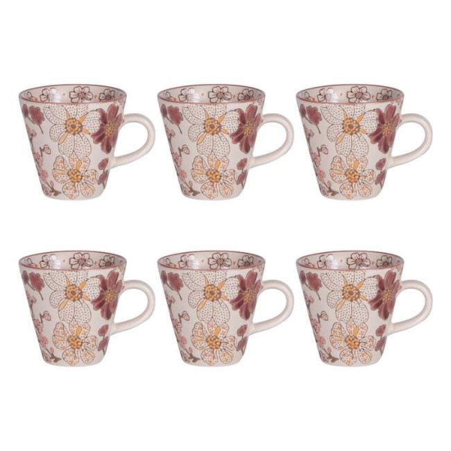 Coffret 6 tasses 17cl Kiyo, Table Passion