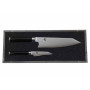 Coffret Bois 2 Couteaux Kiritsuke Shun Classic, Kai