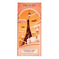 Tablette Chocolat Noir Amandes, Caramel et Fleur de Sel, Angelina Paris