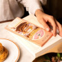 Tablette Chocolat au Lait Eclats de Noisettes, Angelina Paris