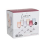 Coffret 6 verres à pied Lumen 35cl, Table Passion