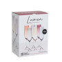 Coffret 6 flûtes Lumen 19 cl, Table Passion