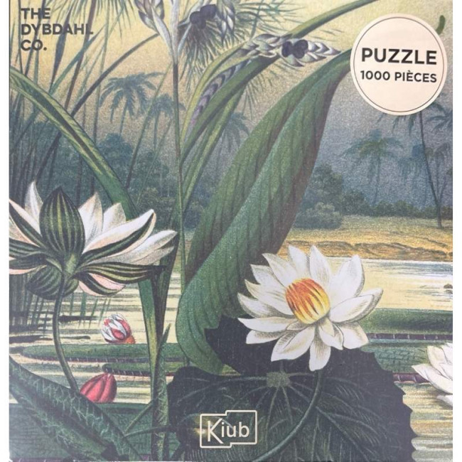 Puzzle de 1000 pièces Nénuphars, Kiub