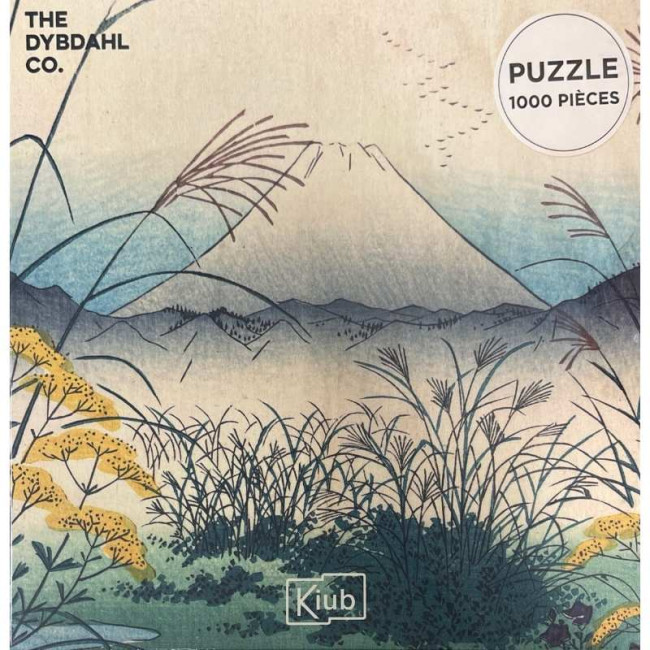 Puzzle de 1000 pièces Mont Fuji et les Champs, Kiub
