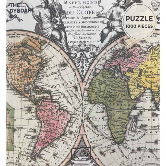 Puzzle de 1000 pièces Atlas, Kiub