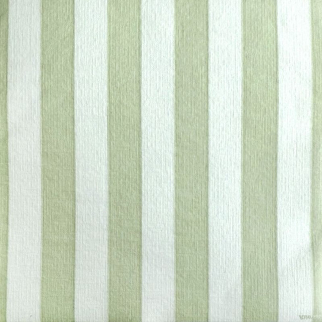 Serviettes en papier Rayure Olive, Françoise PAVIOT