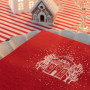 Serviettes en papier Maison Pain d'Epices Rouge, Françoise PAVIOT