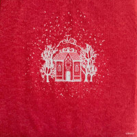 Serviettes en papier Maison Pain d'Epices Rouge, Françoise PAVIOT