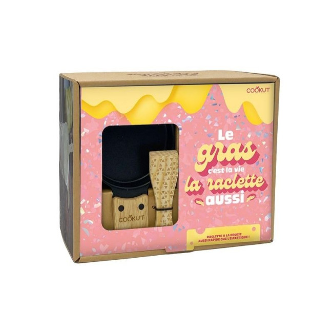 Coffret Lumi "Le Gras c'est la Vie, la Raclette aussi", Cookut