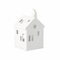 Maison Photophore en Porcelaine Les Pieds du Père Noël, Räder
