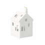 Maison Photophore en Porcelaine Les Pieds du Père Noël, Räder