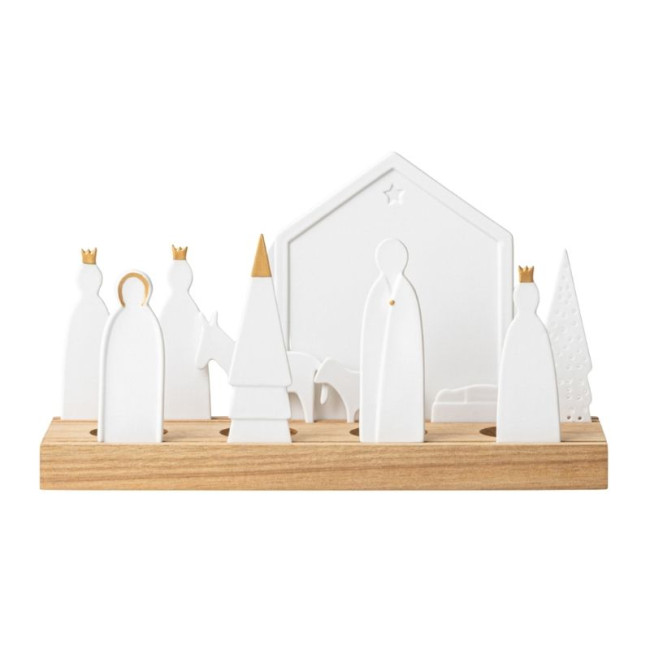 Crèche de Noël en Porcelaine, Räder