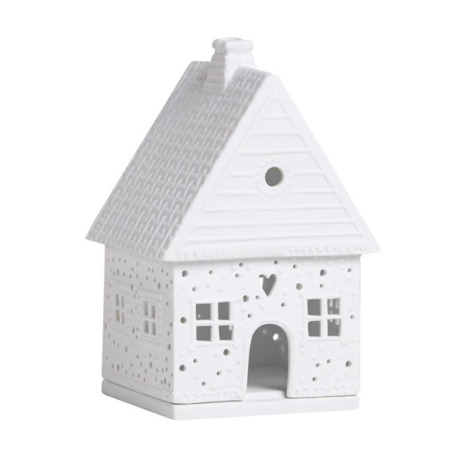 Maison Photophore en Porcelaine Pain d'Epices, Räder