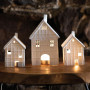 Maison Photophore en Porcelaine à Colombages, Räder