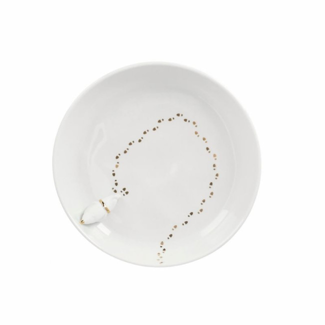 Coupelle en Porcelaine Père Noël Endormi, Räder