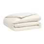 Housse de couette Flanelle Équilibre Noisette, Essix