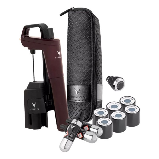 Système de préservation du Vin Timeless Six+ Rouge Hermitage, Coravin