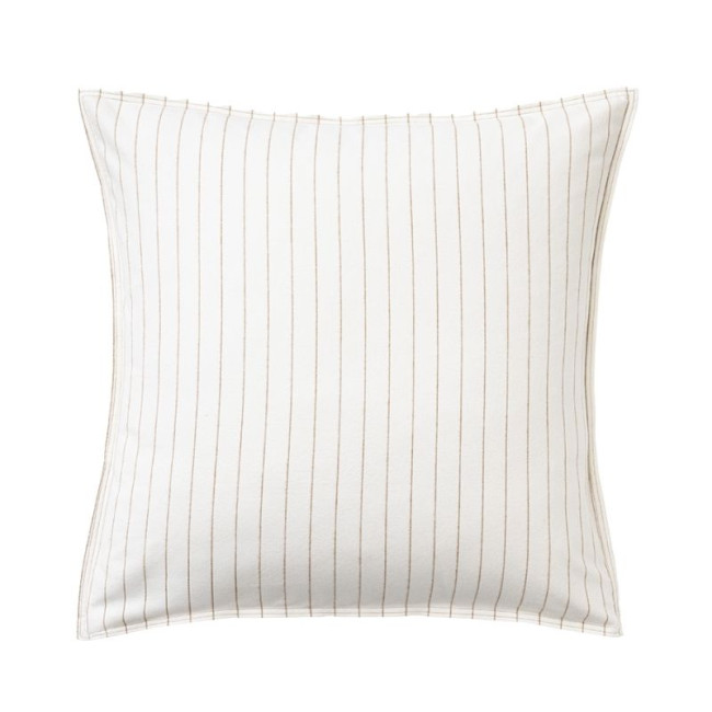 Taie d'oreiller Flanelle Equilibre Noisette, Essix