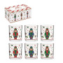 Coffret de 6 Gobelets Nutcracker Twist, Easy Life